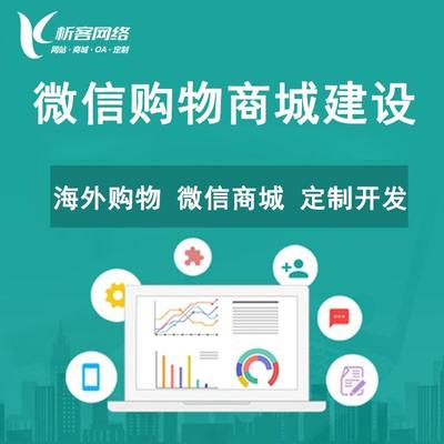 微信购物商城建设外贸网站建设开发三合一商城定制商城网站设计-析客网络
